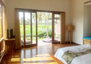 Tranquil breezy rice field villa w/private pool - Image 4