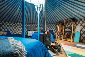 Carved Yurt - A luxury Mongolian-inspired Yurt in stunning 62 acre eco-friendly estate - Image 3