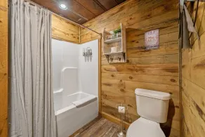 2PM Check In! 5min drive to Downtown Blue Ridge! Hot Tub! Modern/Rustic Cabin! - Image 3