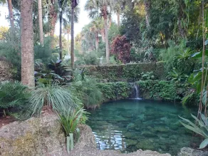 Airstream pool house, heated pool, lavish gardens, waterfalls, very private.  - Image 4
