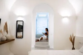 Wonderful Santorini Villa 1 Bedroom Villa Gonia Astonishing Views - Image 5