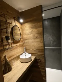 Magnifique Chalet Ancien Refait Neuf 8 Personnes Avec Sauna - Image 4