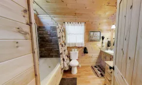 Always Kiss Me Goodnight 1 Bedroom Cabin by RedAwning - Image 3