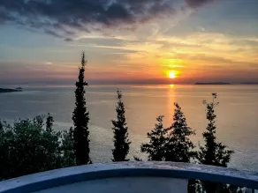 “Villa Nina” is located above a beautiful beach with breathtaking sunset views. - Image 2