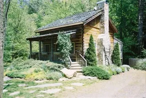 Peaceful Real Log Cabin Rushing Trout Stream  Jacuzzi Hot Tub - Image 5