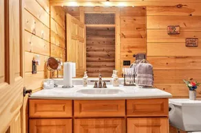 Liberty Pines - Lakefront Log Home, Swim Spa & Game Room - Image 5