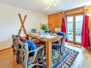 Chalet, wifi, ski-in/ski-out & foot of the slopes, view mountain, balcony, fireplace or stove, tv - Image 5
