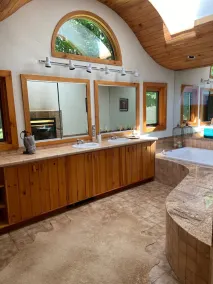 Stratton Mountain Home Hot Tub, Fire Pit and walk to the mountain. - Image 2