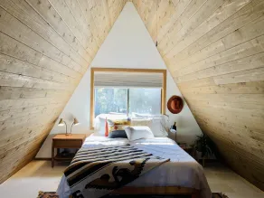 All day sun! Lakefront A-Frame cabin, private dock, sunset views, pet friendly. - Image 5