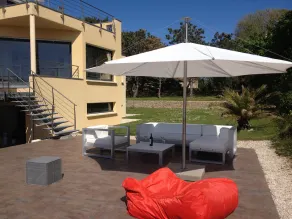 PROMO! 9-19 .07 Villa contemporanea con vista mare con piscina riscaldata - Image 3