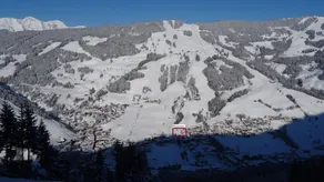 Top plats - bredvid skidliftar och nedfarter, center, Saalbach. panorama @ Yahoo. de - Image 1