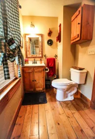 CREEKSIDE SERENADE-CABIN AUF MTN STREAM W / BUBBLING HOT TUB, WIFI & GAME TABLE! - Image 5