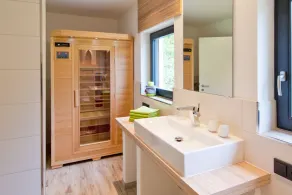 Sailhouse Edersee Ferienhaus - seenah, infrarød kabine - Image 3
