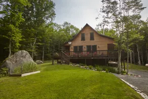 Rock Haven at North Street, Wooded Cabin Retreat in Old Forge, NY - Image 5
