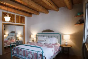 Peaceful Adobe home between Taos/TSV- Mountain Views, Hot Tub, Summer Garden - Image 5