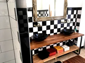 Large vacation apartment Alter Bahnhof Gamburg in vintage industrial style - Image 4