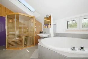 Vacation home Saga - close to the beach, modern house with own sauna, garden, terrace - - Image 3