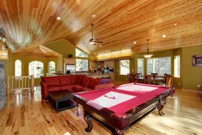 6 BDRM / Hallenbad / WIFI / Heimkino / 1 Block vom Wanderweg / 14 Personen - Image 5