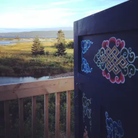 Little Blue Yurt al Cabot Shores Wilderness Resort - Image 2
