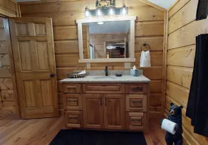 Cozy Log Cabin in the Heart of Smoke Hole Canyon Overlooking South Branch River. - Image 3