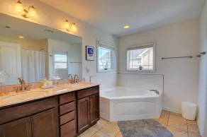 Appreciate sound views at Knot Fade Away, a spacious 4-bedroom in North Topsail Beach. - Image 3