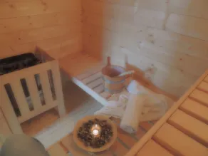 'Hüttenzauber' lige ved skiløjpen med en privat sauna og afslapningsområde. - Image 2