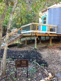Unique and Charming BlueBird Yurt at Feathered Fox Farm - Image 4