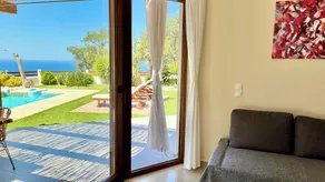 Moderne rummelig villa med privat pool, stor have og havudsigt / solnedgang - Image 5