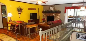 RUSTIC RETREAT-2 story-inground pool and patio-fireplace-firepit-deck-wifi2 bath - Image 5