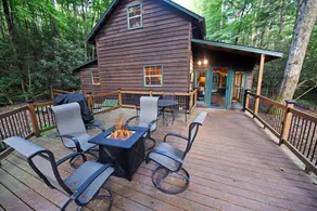 Riverbend Den 2BR Creekfront Cabin • Adventure Included • Sleeps 6 - Image 2