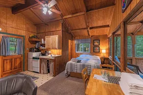 Romantic Get-away Cabin in the woods, w/Hottub next to coolest small town in USA - Image 4