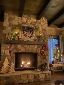 Sweets River Nest-riverfront/tube/hot tub/log cabin-fishing- Valle Crucis/App ST - Image 2