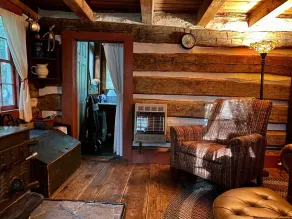 3 Sisters - Historic 1840 Pre-Civil War Log Cabin with sauna, hot tub & firepit! - Image 2