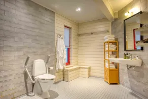 traumHaff® Sea Hideaway, design del Mar Baltico, camino, sauna, cane, a 200 metri dall'acqua - Image 5