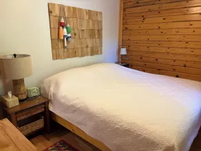 New Log Cabin On 3 Wooded Acres, Outdoor Shower, Lake Michigan,  Air-Conditioned - Image 5