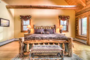 Most Luxury 7000 Sq ft Log Estate with Pool Hot Tub Sauna - Image 4