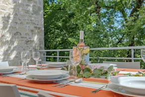 Castelneuve is a private home with a luxurious appearance and pool - Image 4