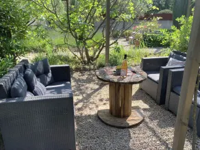 Luksus dobbelt- eller dobbeltværelse Glycin-terrasse-Le clos des lavandes - Image 3