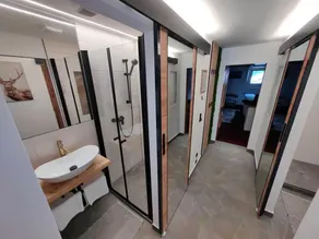 Apartamento / 2 quartos / chuveiro, WC, App. 6 - Groder, pousada - Image 2
