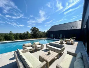 FAB MODERN BARN  w/heated pool, views & 21+ acres - close to UVA & Vineyards! - Image 3