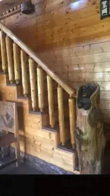 EINZIGARTIGE 3 STORY MOUNTAINTOP LOG HOME, 120 ACRES Hundefreundlich - Image 3