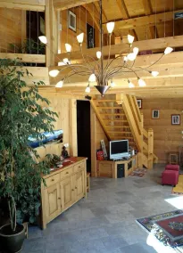Chamonix Mont Blanc, new Savoyard chalet, large south-facing terrace, garden, 5 rooms. - Image 2
