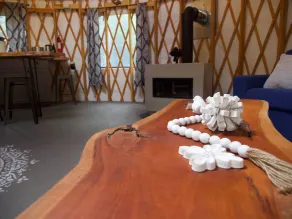 The Pleasant Glamping Yurt in Bethel, Maine - Image 3
