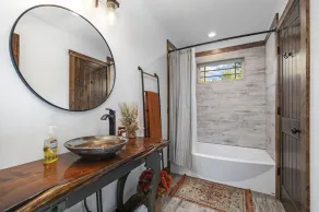 Unique,modern, secluded cabin on 95 river front acres-utv-kayaks-trails-hot tub - Image 2