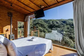 Cabana acolhedora c/jacuzzi na serra VST015 - Image 5