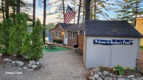 Year-Round Rustic Cabin on Maine's Crystal Clear Barker's Pond. - Image 2