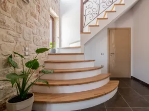 Private stone villa with heated pool & large outside area, set atop on hillside - Image 2