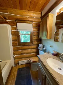 Beautiful Log Cabin Retreat on 6 Acres of Forest Only 10 Minutes to Lake Geneva. - Image 5