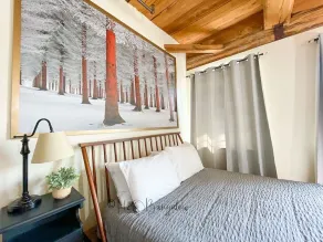 2-Bett-Kamin Wohnung im Herzen der Stadt auf Shuttle Route 1 Meile nach Okemo - Image 3