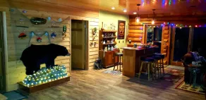 Executive Log Home on Beautiful Lower Post Lake All Seasons - Image 2